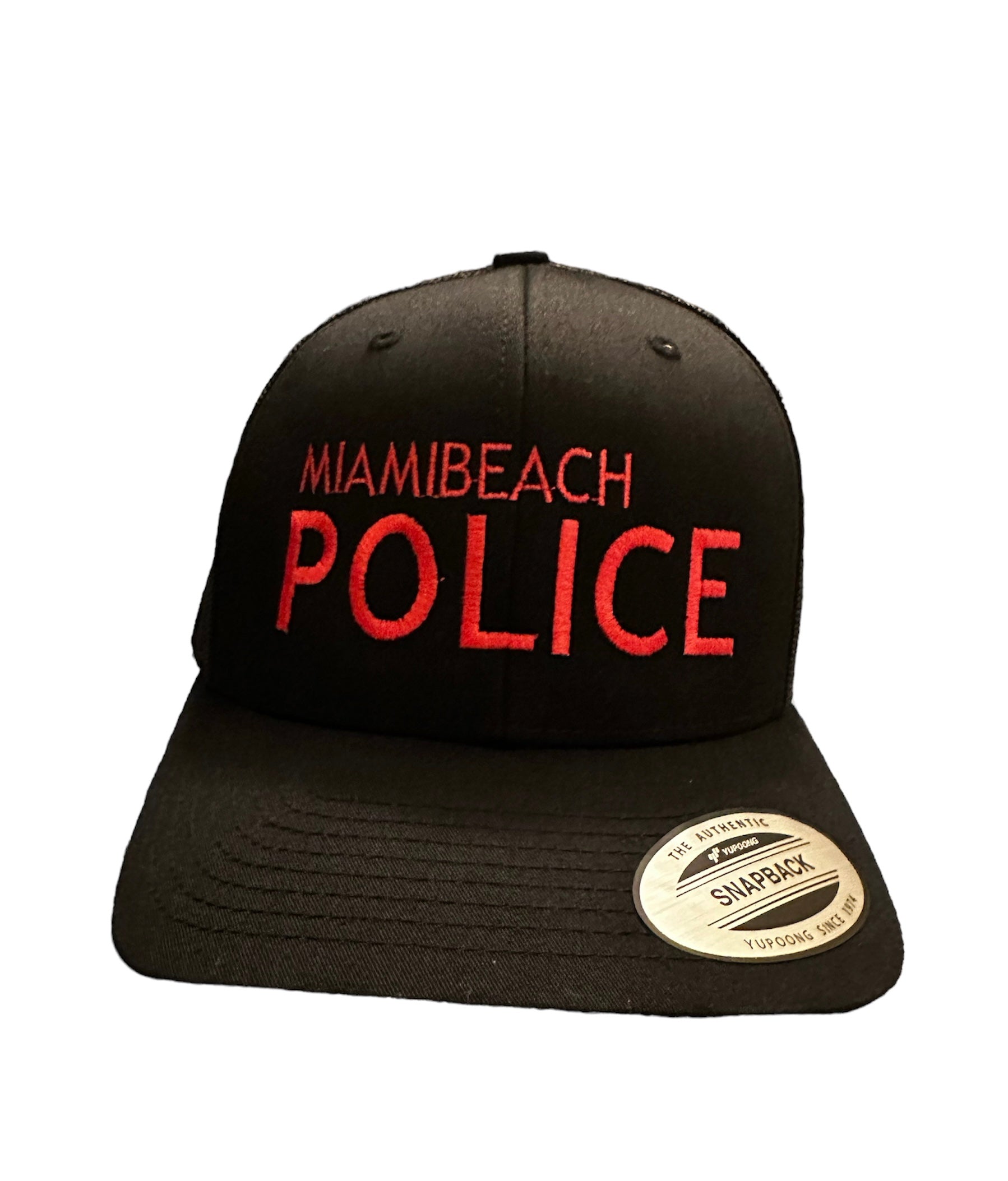 Miami Beach Police Dept Breast Cancer Awareness Trucker Cap