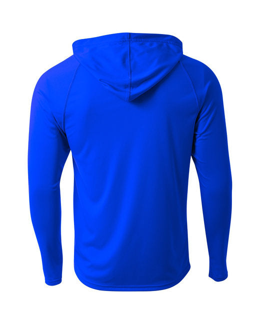 Cypress Bay Lacrosse Team Men's Cooling Performance Long-Sleeve Hooded T-shirt