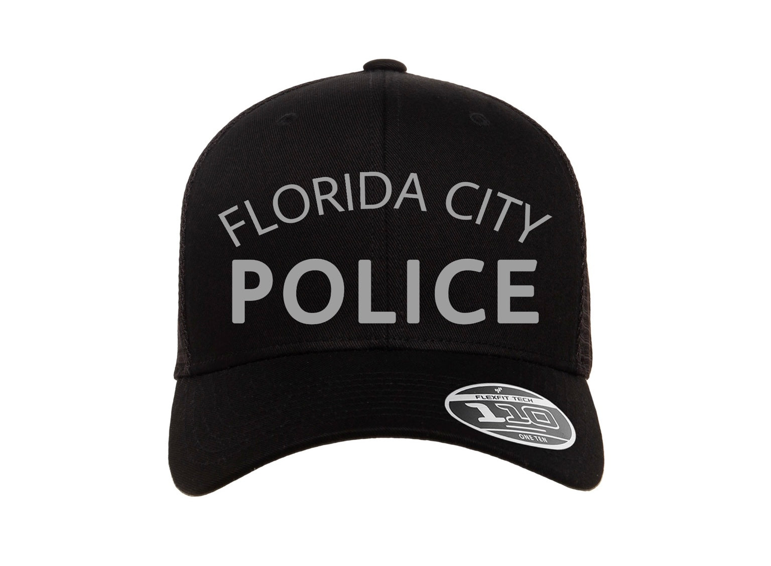 Florida City Police Department Flexfit Adult 110 Mesh Cap