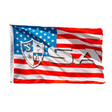SA CO. FLAG | AMERICAN FLAG | SHIELD SA LOGO