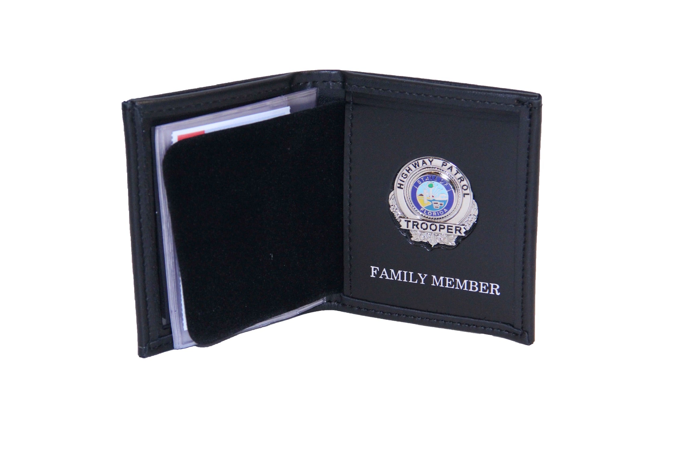 Florida Highway Patrol Mini Badge ID holder and Wallet (110)