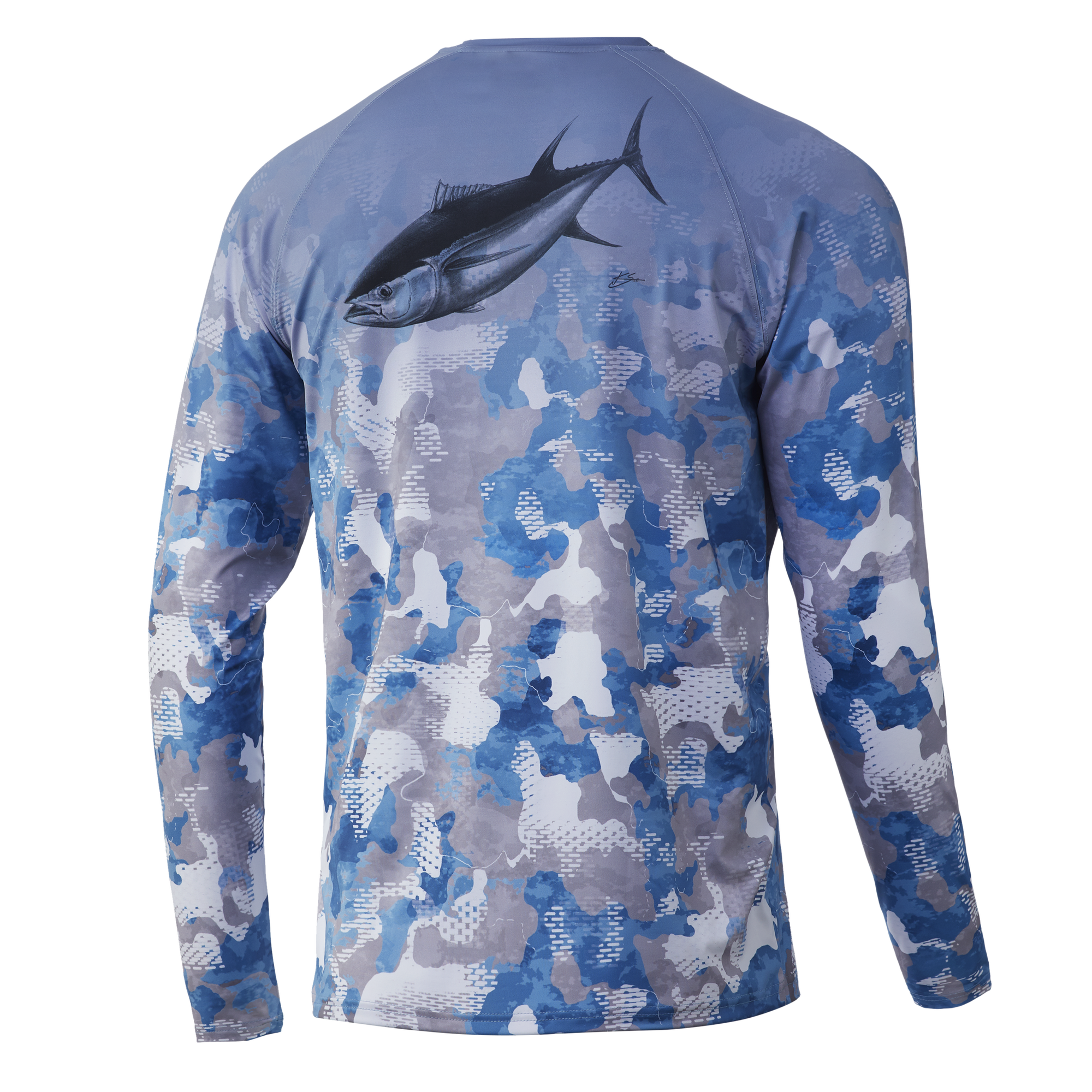 HUK Refraction Fish Fade Pursuit - Ice Boat – UC Apparel Corp