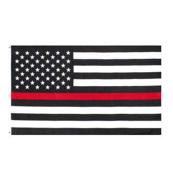 Thin Red Line U.S. Flag
