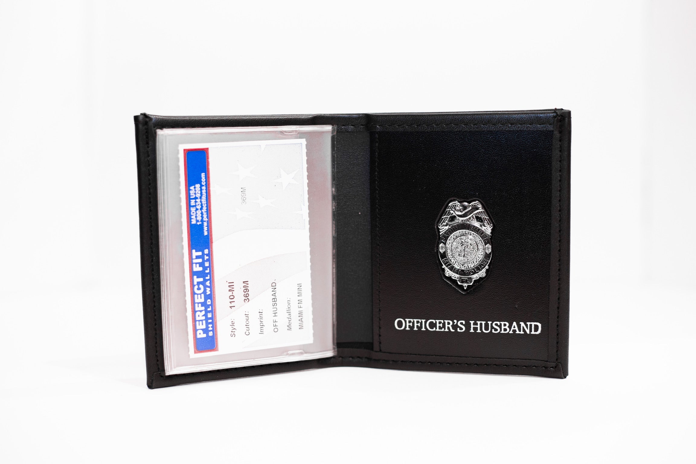 City of Miami Mini Badge ID holder and Wallet (110)