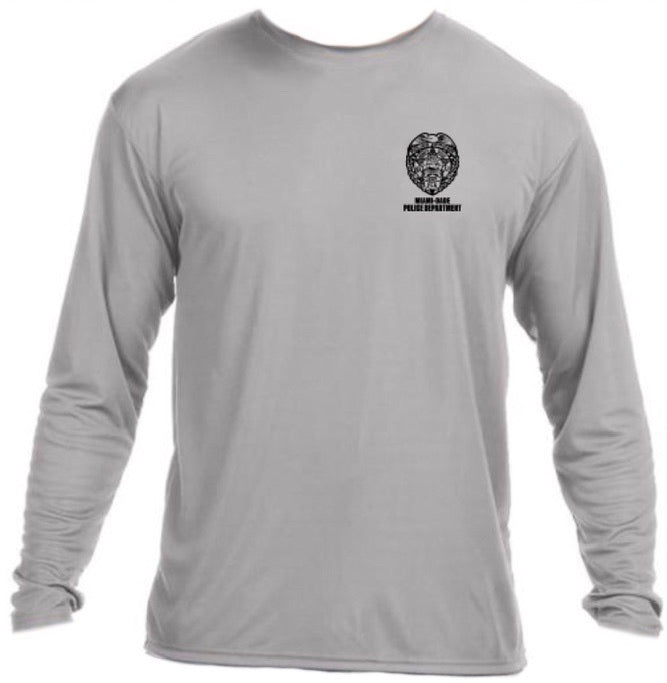 Miami Dade Police Department Long Sleeve Cooling Performance Tee