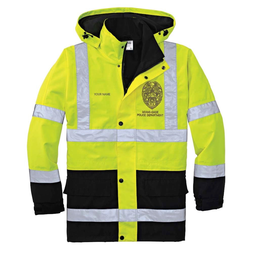 Miami Dade Police Department Waterproof Parka