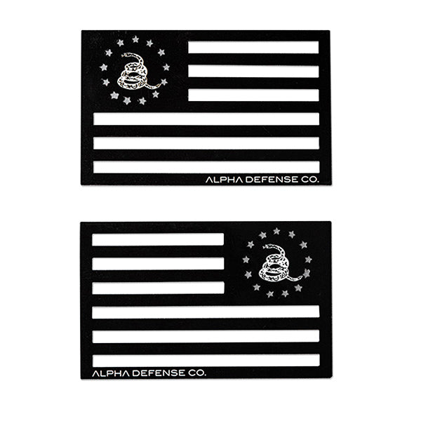 ALPHA FLAG MAGNET | BLACK | DON’T TREAD ON FREEDOM