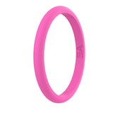 SA Silicone Ring - Thin Classic- Pink