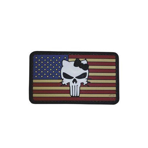 Vintage Flag Kitty Morale Patch