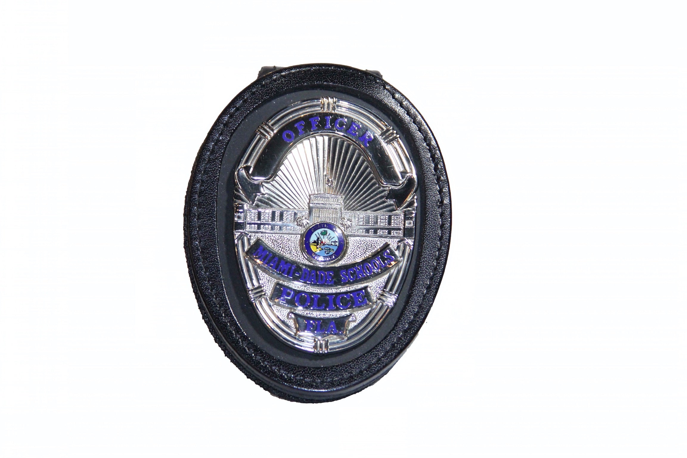 Miami Dade Schools Police Department Recessed Badge Wallet with Credit – UC  Apparel Corp