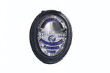Miami Dade Schools Police Department Pocket Chain Recessed Badge Holder With Belt Clip (716pc)