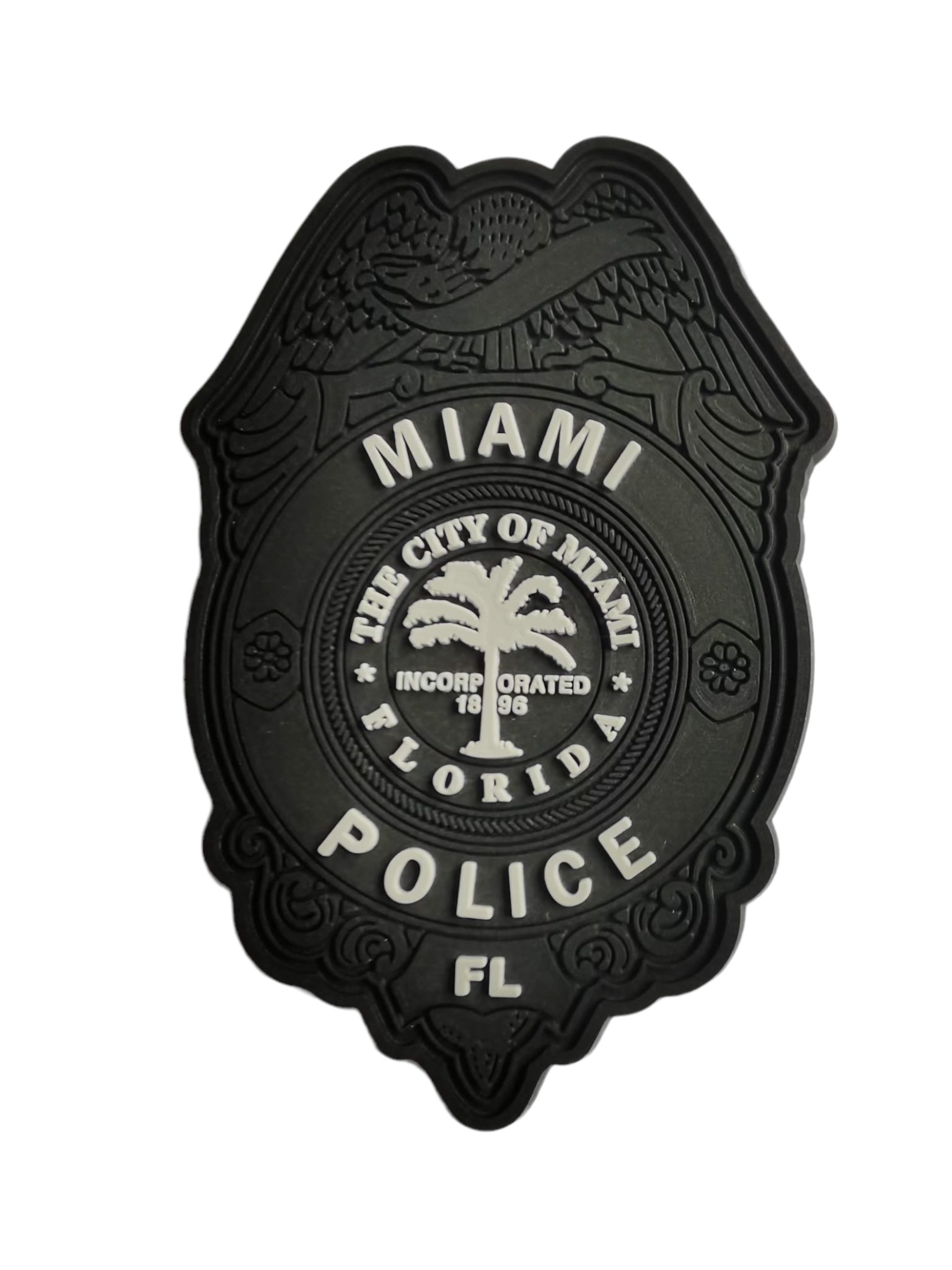 City of Miami Police Department PVC Patch – UC Apparel Corp