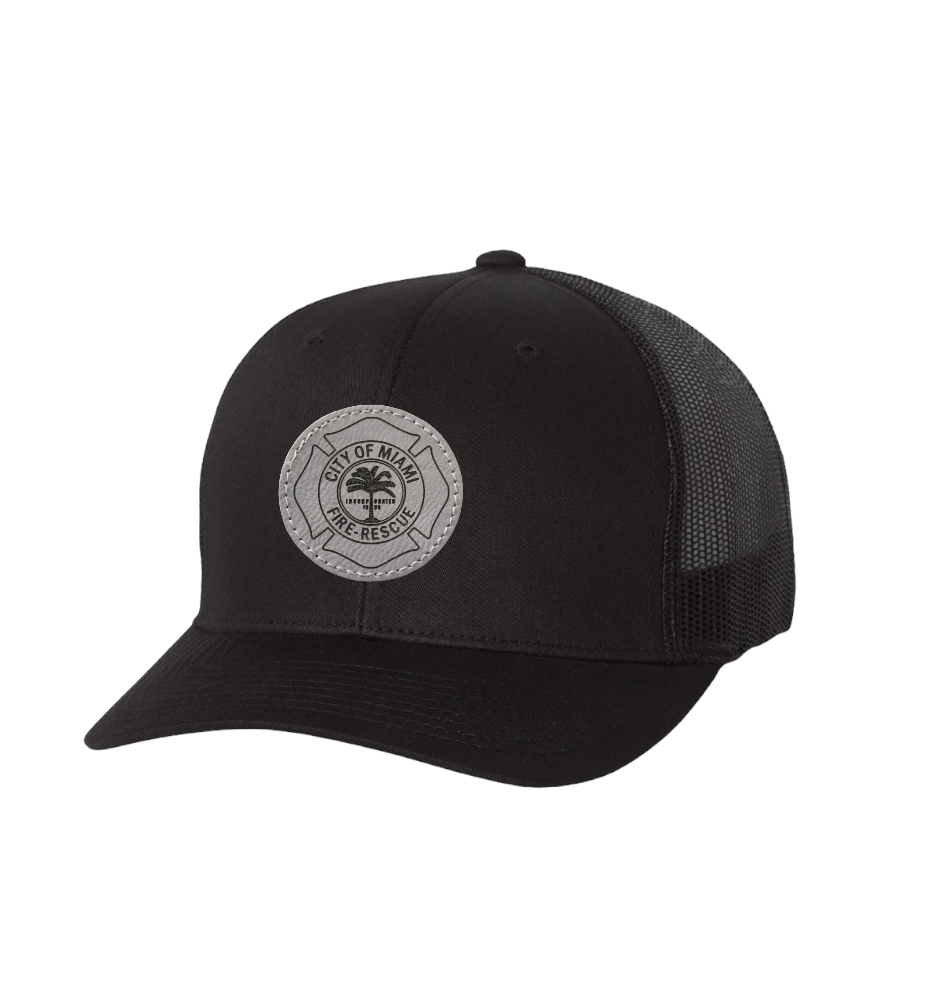 City Of Miami Fire Rescue Patched Snap Back Retro Hat