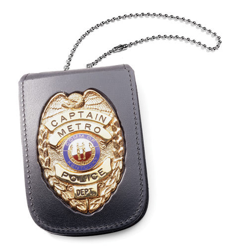 Miami Dade Police Department Pocket Chain Recessed Badge Holder