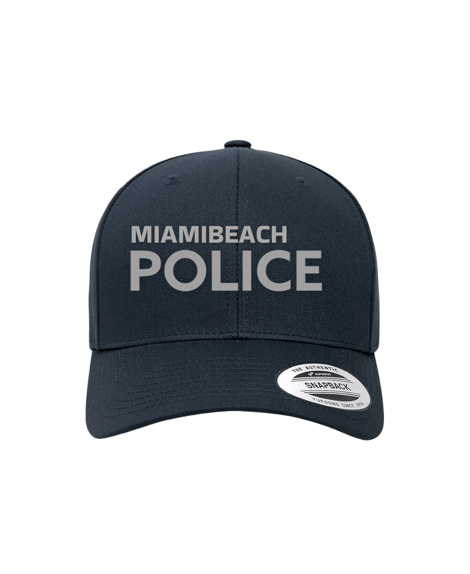 Miami Beach Retro Cotton SnapBack Cap
