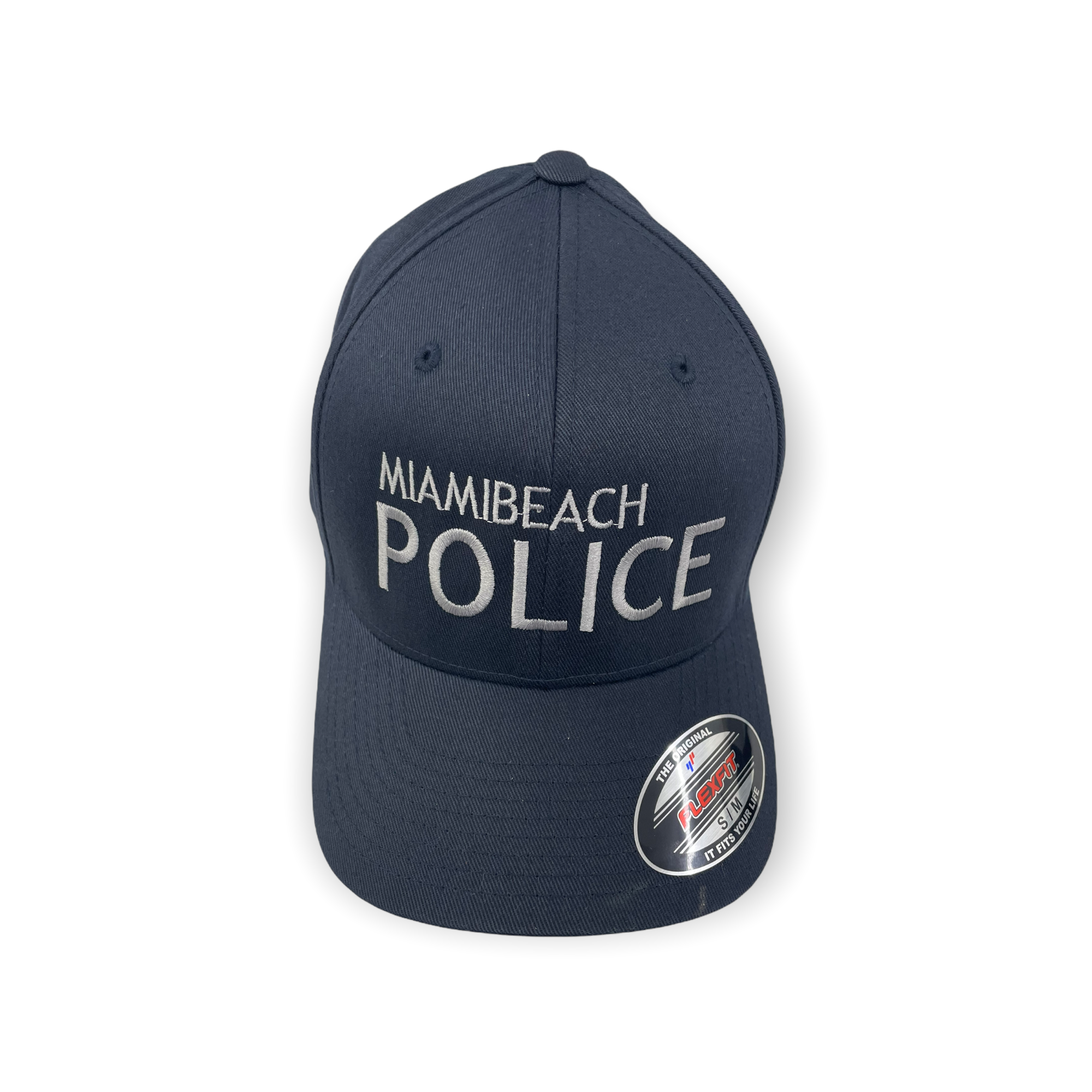 Miami Beach Police Department Flexfit Adult Wooly Cap