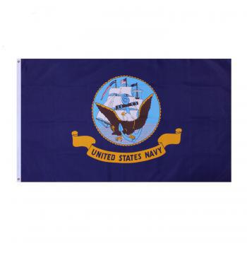 U.S. Navy Emblem Flag
