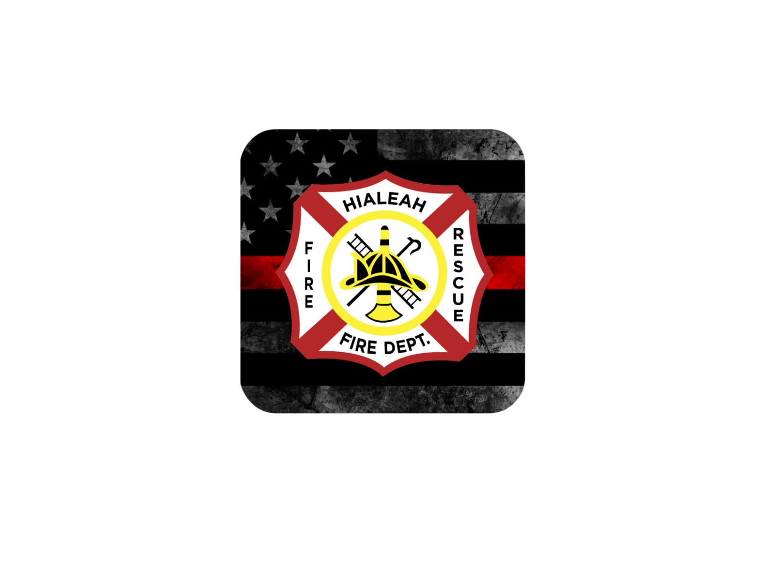Copy of Hialeah Fire Rescue Coasters
