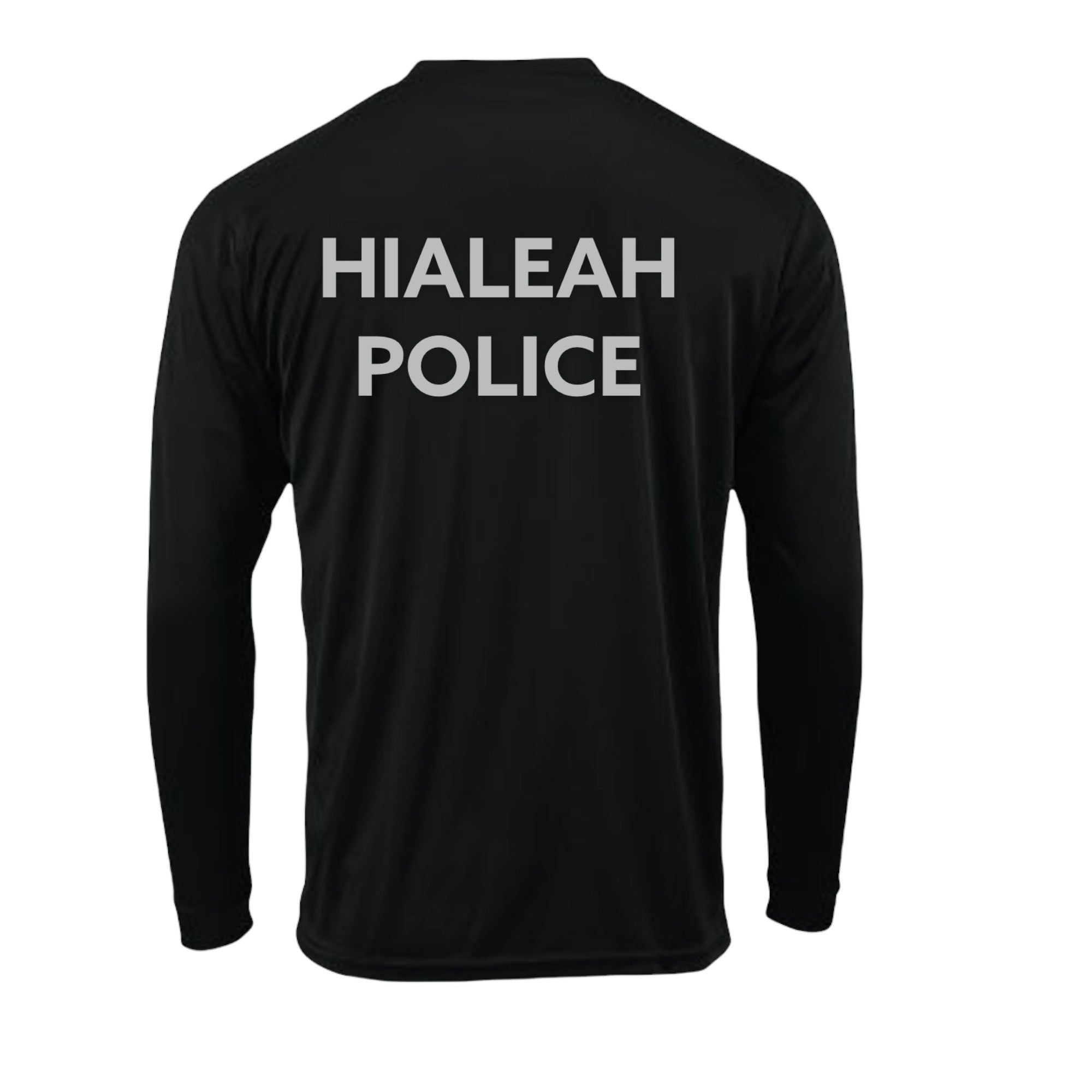 Hialeah Police Department Cooling Performance Long sleeve Tee